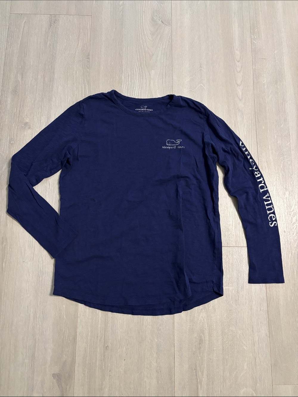 🔥BUNDLESALE Ladies XS Vineyard Vines Long-Sleeve Crewneck Tee with Sleeve Logo
